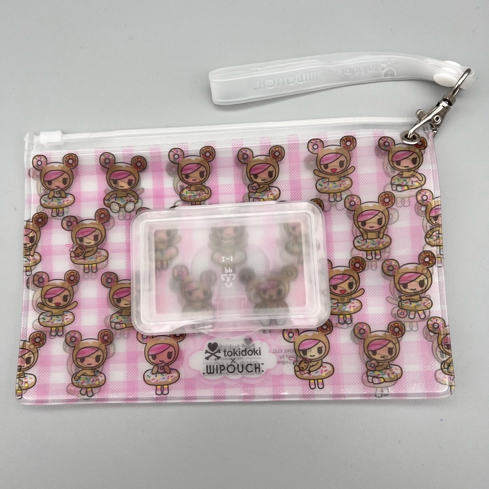 Tokidoki x Wipouch 30 DSS Donutella sweet shop reusable baby wipes case